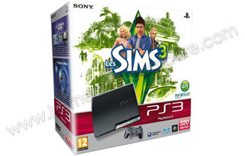 SONY PS3 Slim 320 Go Les Sims 3