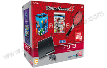 SONY PS3 Slim 320 Go Virtua Tennis 4
