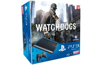 SONY PS3 Ultra Slim 500 Go Watch Dogs