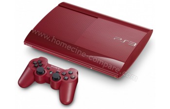 SONY PS3 Ultra Slim Rouge 500 Go Imports EU