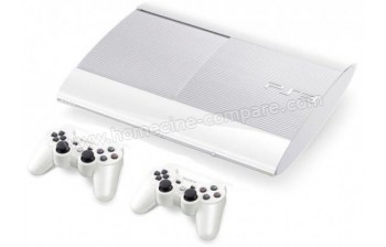 SONY PS3 Ultra Slim Blanche 500 Go Imports EU Mx2