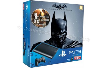 SONY PS3 Ultra Slim 500 Go Batman AO TLOU