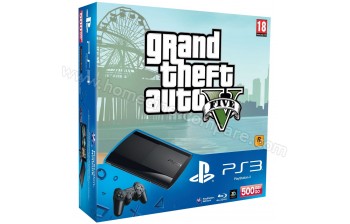 SONY PS3 Ultra Slim 500 Go GTA V