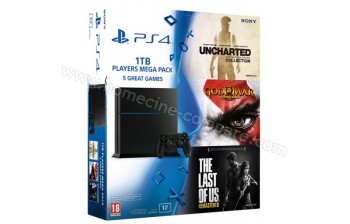 SONY PS4 1 To GOW3 TLOU UC