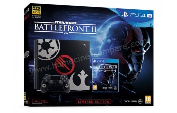 SONY PS4 Pro Noir 1 To Star Wars Battlefront II EL