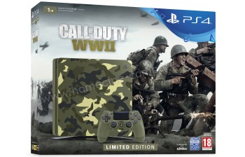 SONY PS4 Slim 1 To COD WWII Edition limitée