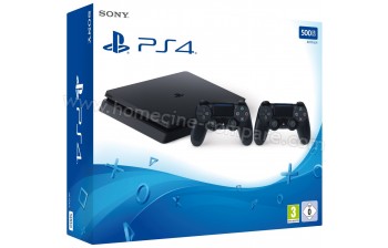 SONY PS4 Slim 500 Go 2 manettes