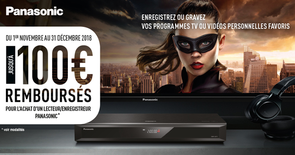ODR Panasonic Nov./D�c. 2018 : Enregistrez ou gravez vos programmes ou vid�os favoris